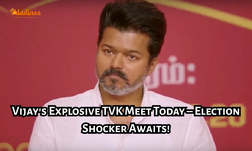 Vijay TVK Special General Meeting Today