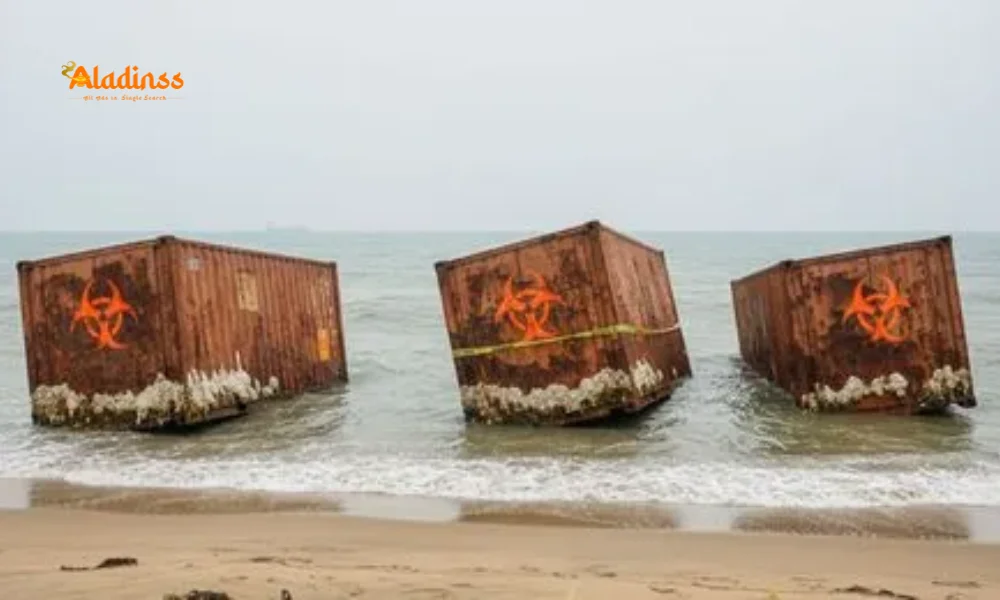 Suspicious Containers Wash Ashore on Palghar Beaches, Alert Issued