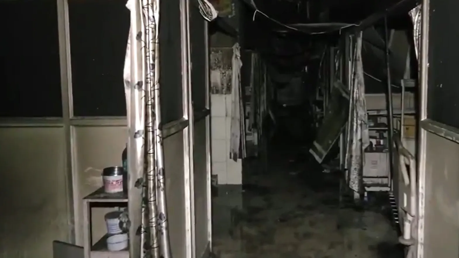 jaipur hospital fire sms icu