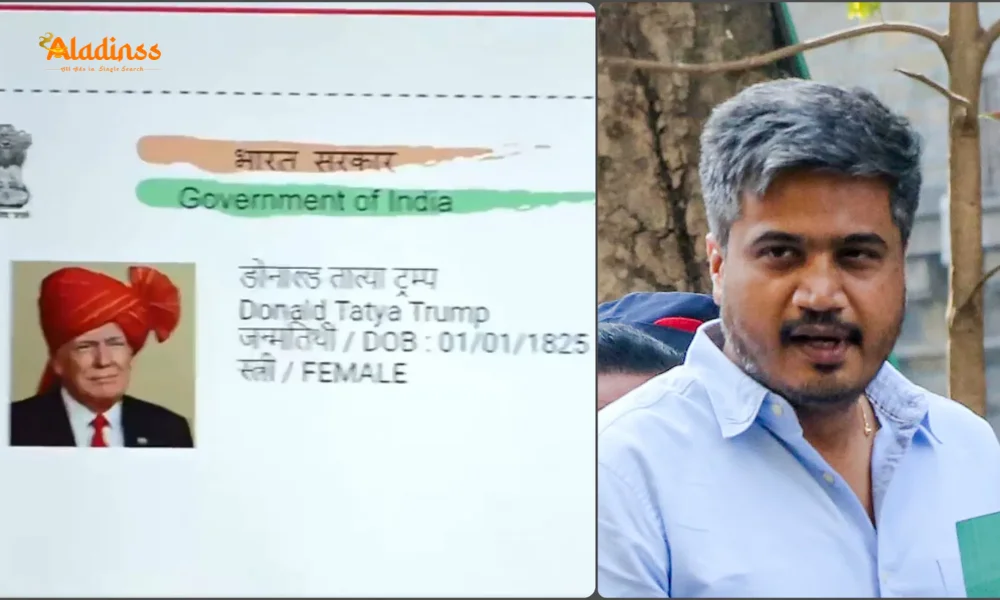 Shocking! FIR on Rohit Pawar for Trump Fake Aadhaar Stunt