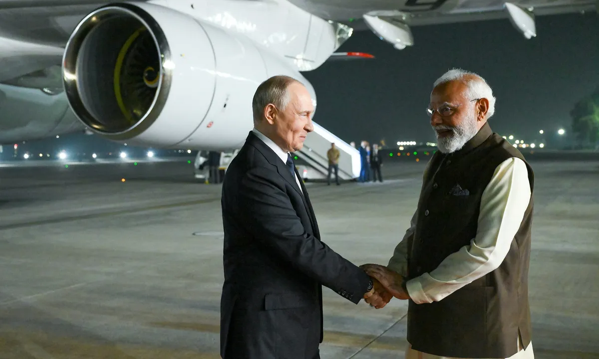 Putin visits India amidst Ukraine peace push latest update