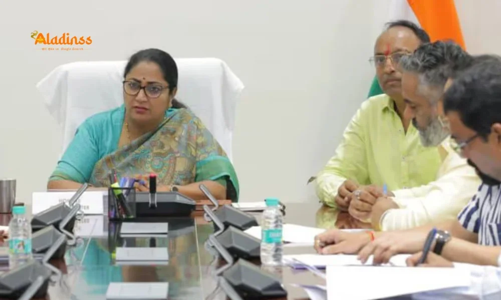 AAP BJP Clash Over Rekha Gupta’s Husband in Govt Meeting