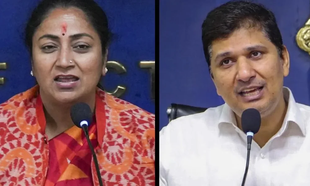 Rekha Gupta husband meeting controversy 2025