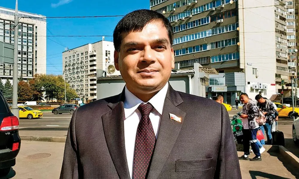 Putin's Bihari MLA Abhay Kumar Singh breaking news profile