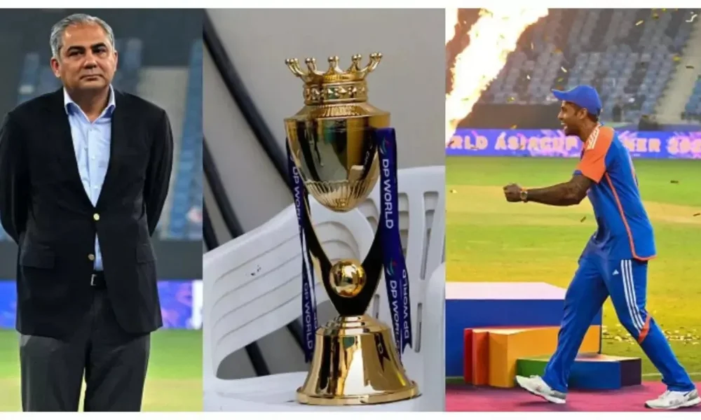 Asia Cup trophy controversy