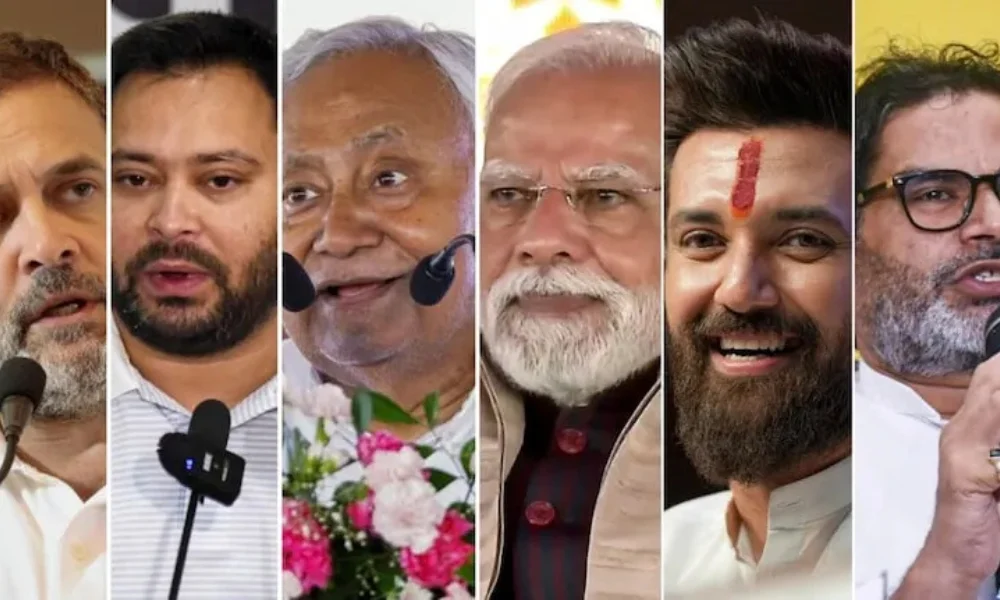 Bihar elections 2025 NDA Mahagathbandhan Jan Suraaj