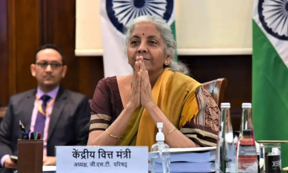 GST Council Meeting 2025 discussing tax cuts