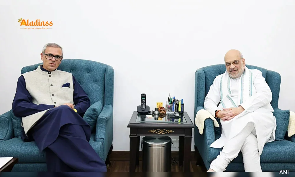 Spot the CM: NC Denies Omar Sidelined in Shah’s J&K Visit