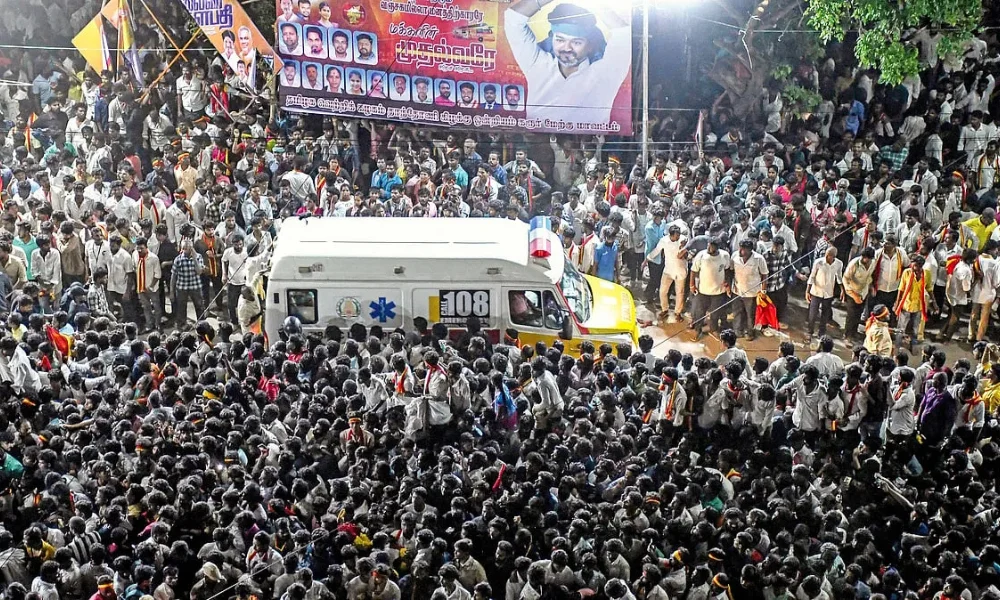 Karur Stampede Supreme Court Hearing Adjourned