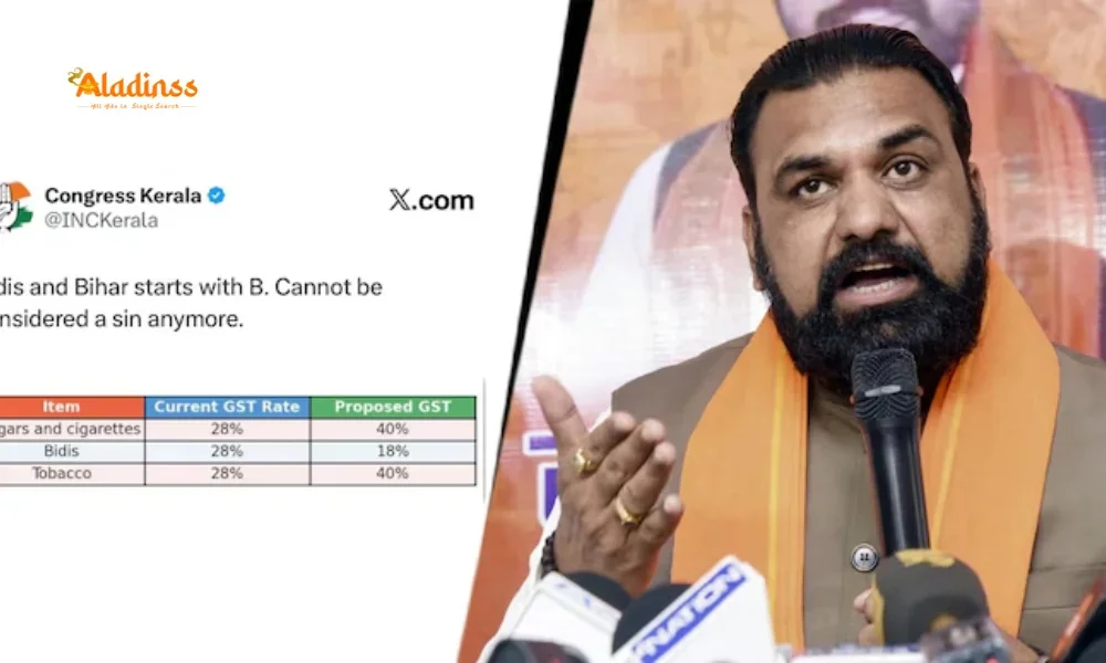 Kerala Congress's Bihar-Bidi Post Draws BJP