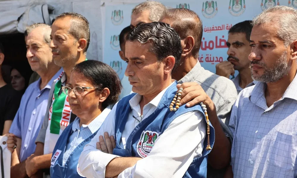 Killing of Journalists in Gaza India Reaction 2025