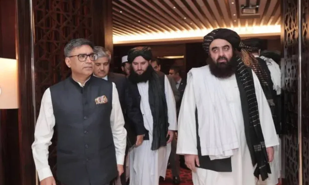 Taliban Minister Press Meet Controversy
