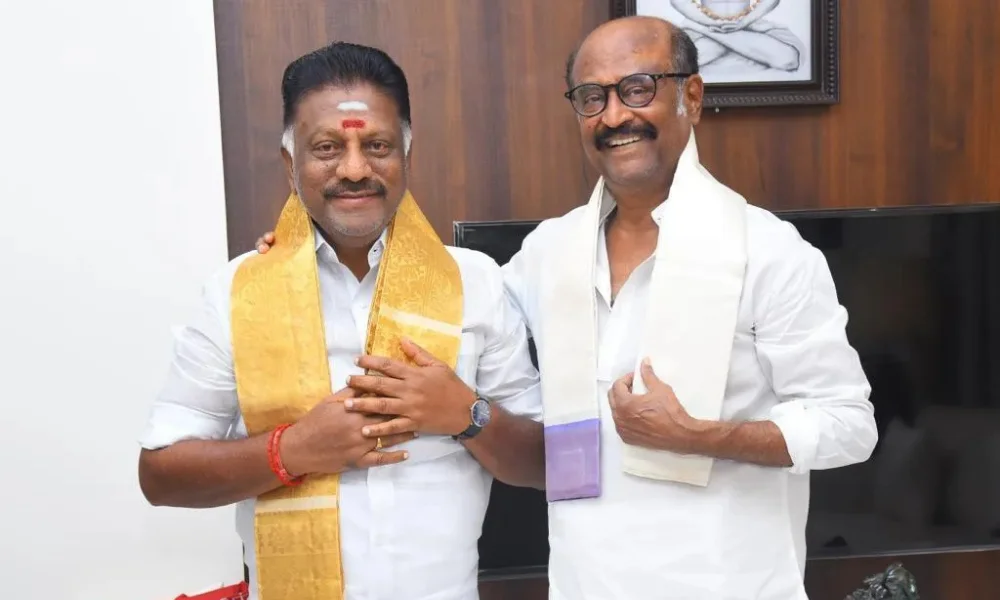 OPS Rajinikanth meeting