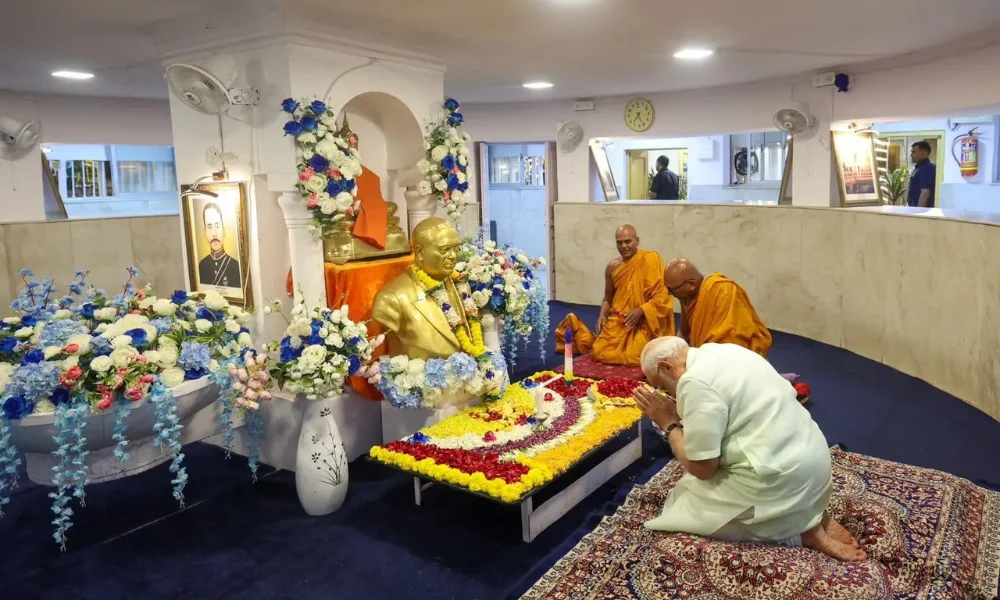 Prime Minister Pays Tribute to Dr. Babasaheb Ambedkar