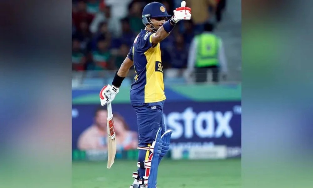 shanaka run out controversy in super over