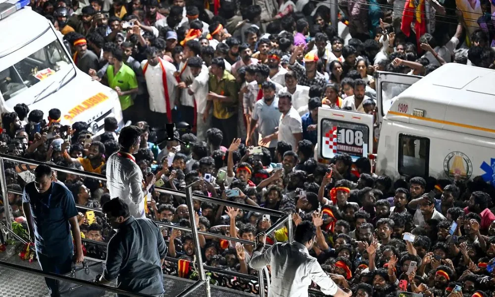 Karur stampede Vijay TVK