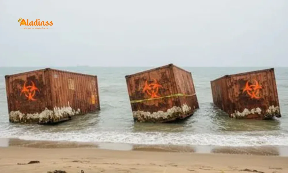 Suspicious Containers Wash Ashore on Palghar Beaches, Alert Issued