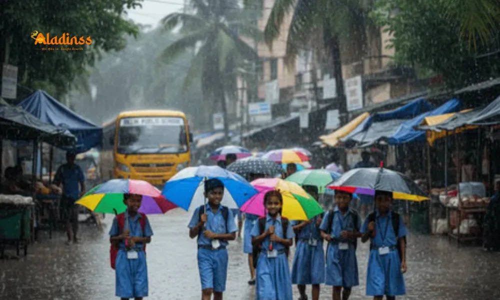 Tamil Nadu Schools Closed on Oct 23 as Heavy Rain Alert Issued Across State