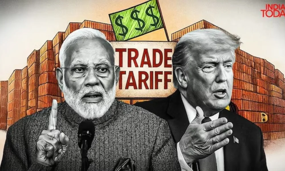 Trump Imposes Extra 25% Tariff on Indian Goods