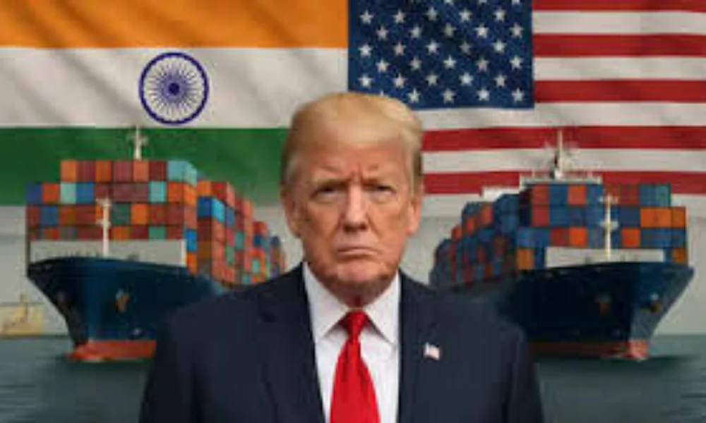 Trump Imposes Extra 25% Tariff on Indian Goods breaking news update report