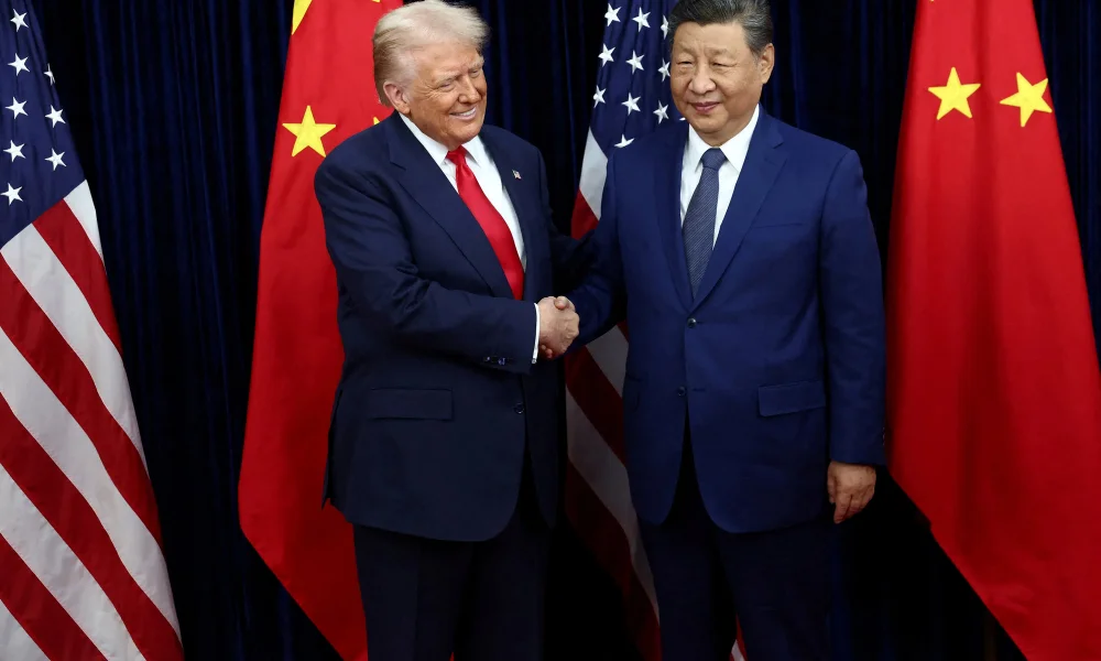 Trump Xi rare earths deal one year China visit