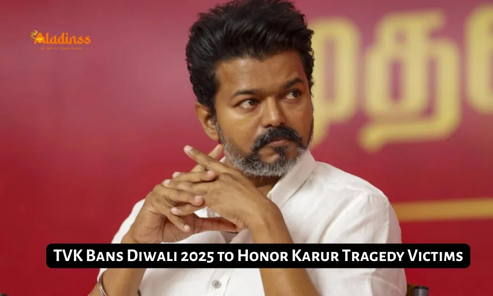TVK Cancels Diwali 2025 Celebrations to Honor Karur Tragedy Victims