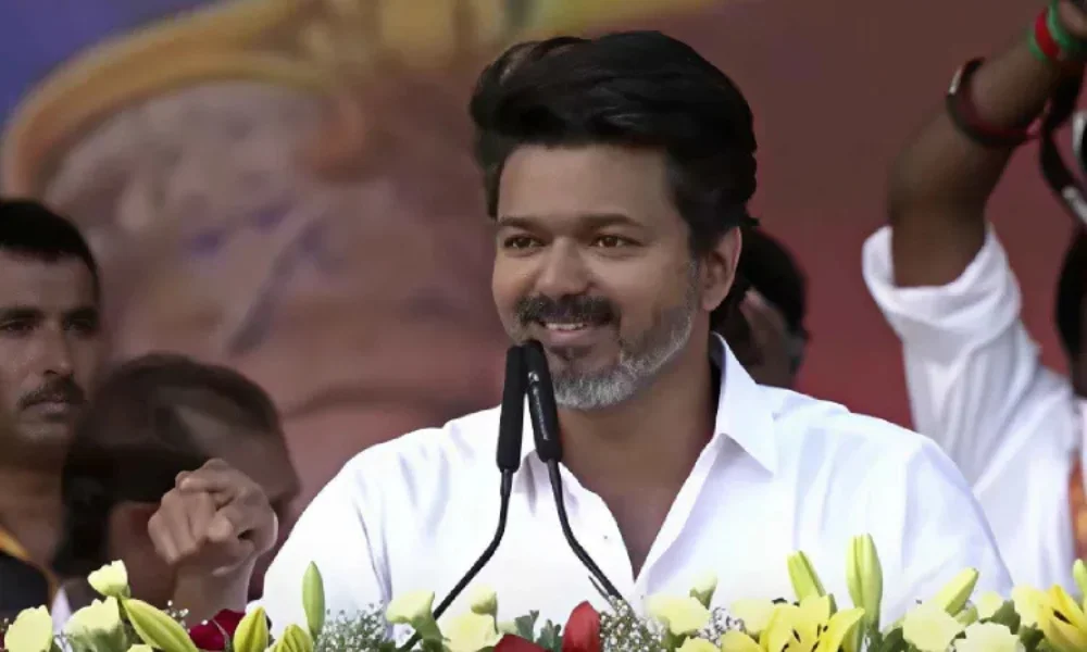 TVK Vijay Namakkal Campaign