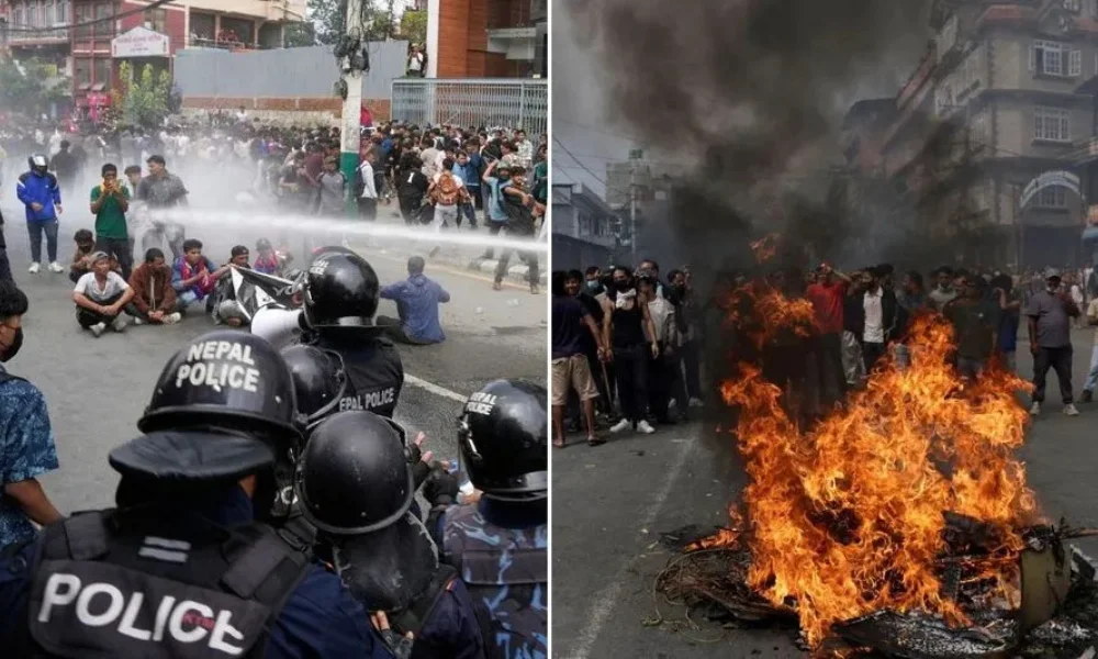 Nepal Gen Z Protests UP Border Alert 2025