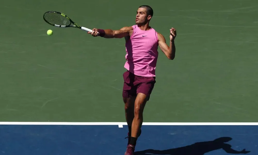Carlos Alcaraz vs Arthur Rinderknech US Open 2025