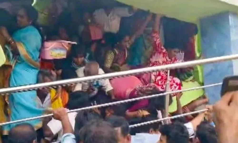 stampede at Venkateswara Swamy Temple