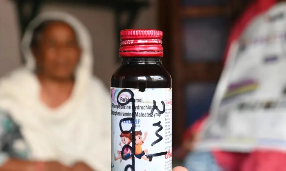 WHO alert contaminated cough syrups India