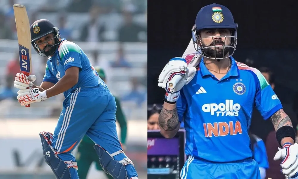 Rohit Sharma Virat Kohli Dominate Latest ICC ODI Rankings