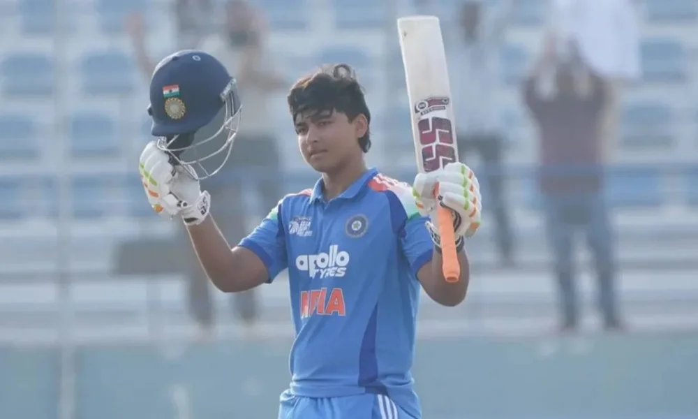 vaibhav suryavanshi record sixes youth odi