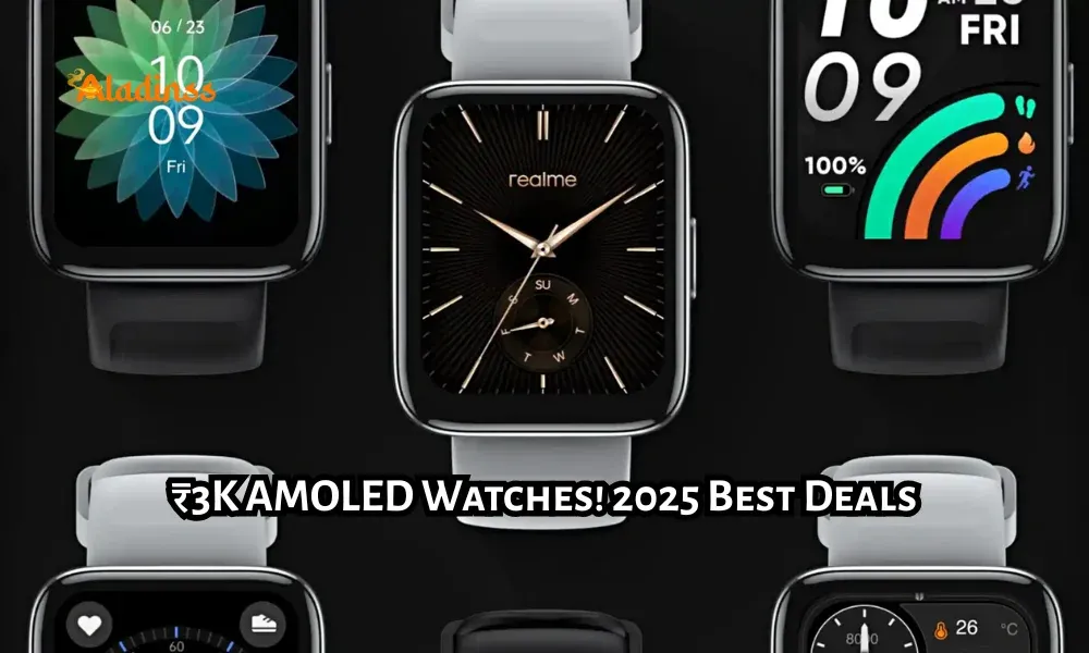 Best Smartwatches in India Under 5000 Full Comparison 2025