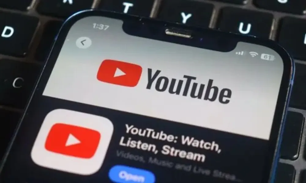 YouTube AI age estimation tool in action