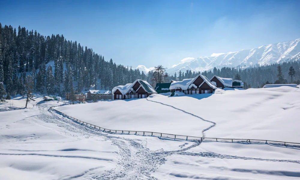Gulmarg winter snowfall destination