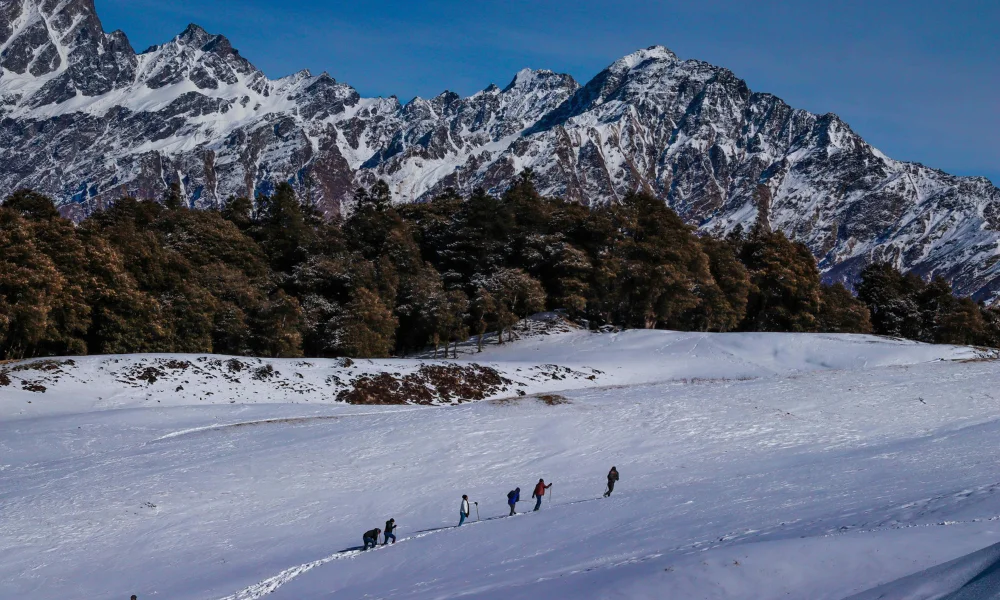 Auli winter skiing destination