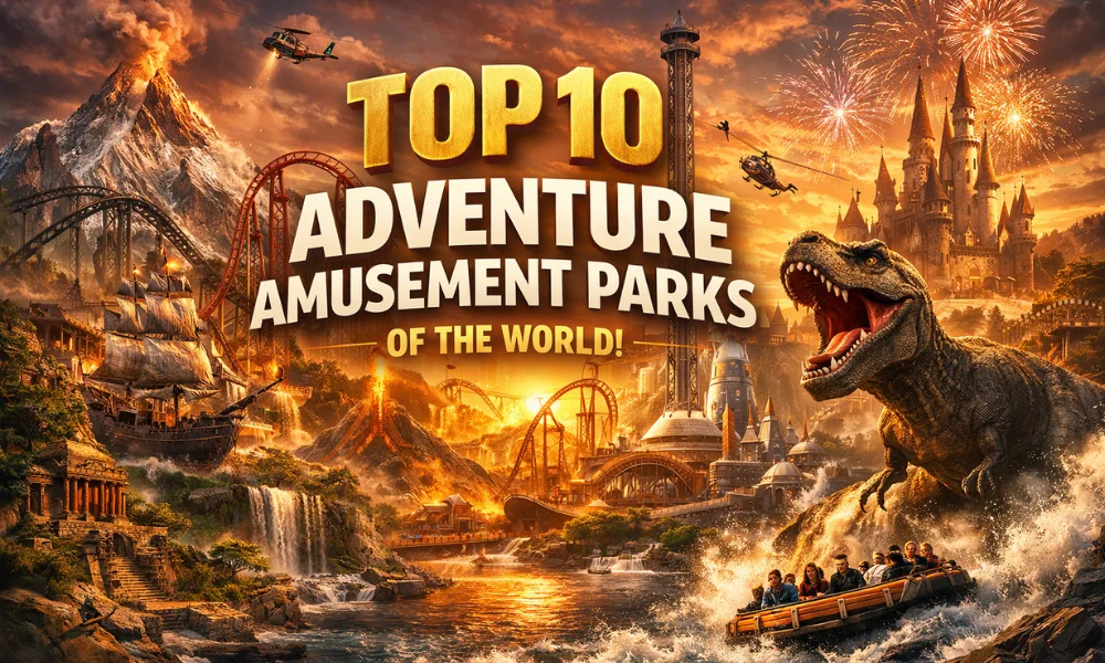 Top 10 Most Adventurous Amusement Parks in the World for Thrill Seekers