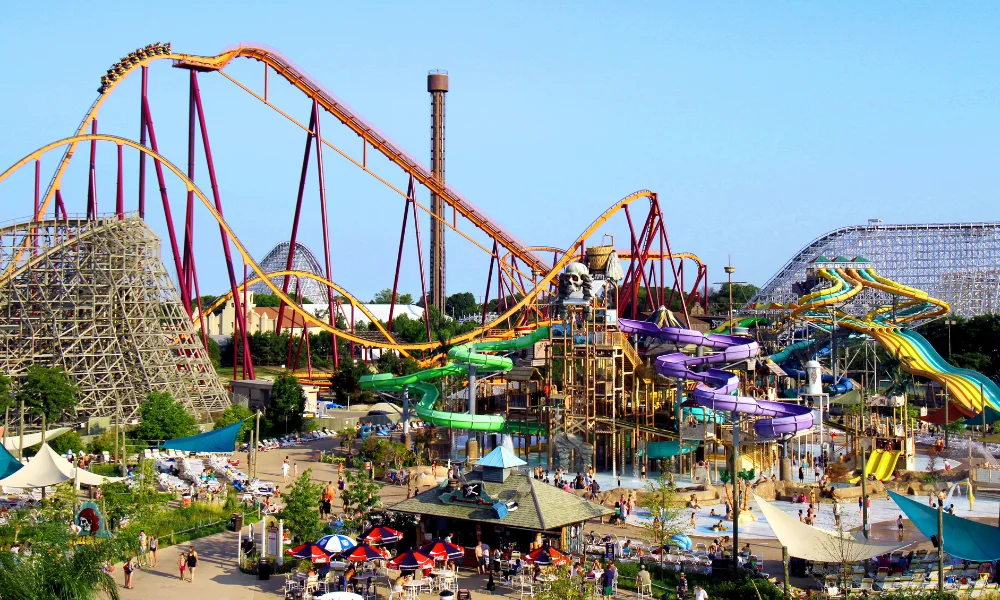 Six Flags Magic Mountain adventurous amusement park