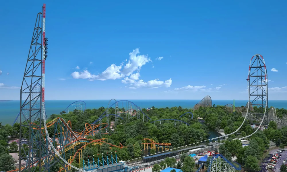 Cedar Point roller coaster adventure park