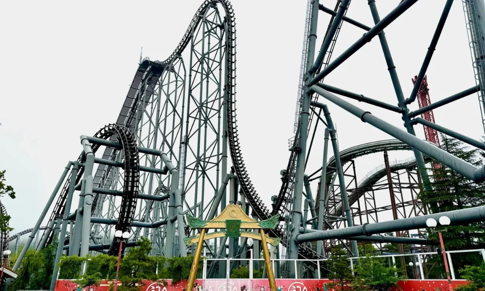 Fuji-Q Highland extreme thrill park Japan