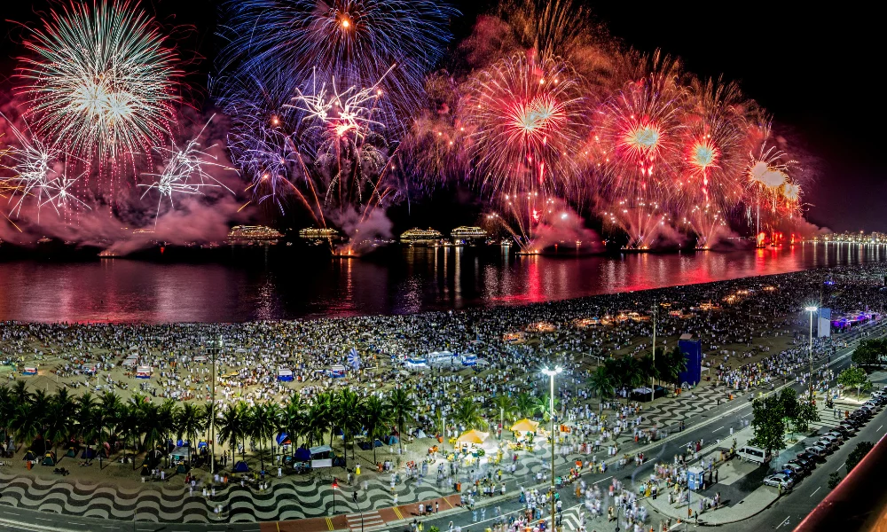 Rio Copacabana New Year Beach Party