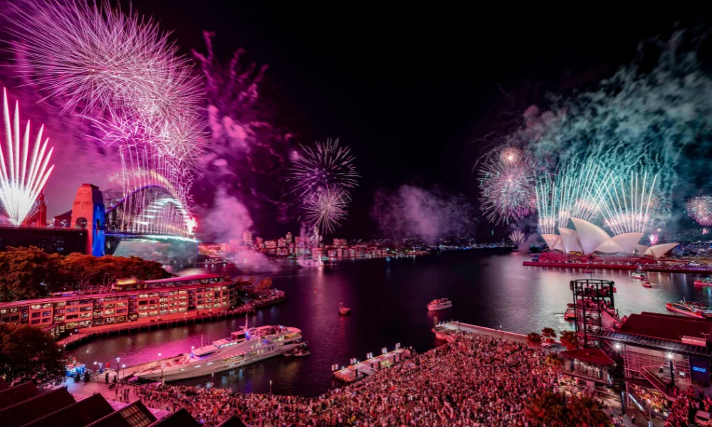 Sydney Harbour New Year Fireworks