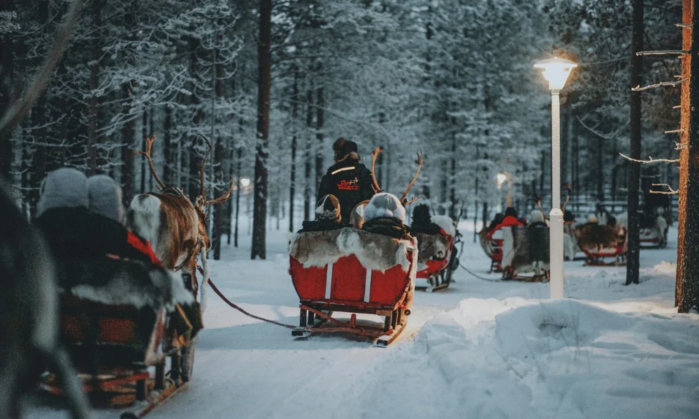 Lapland Finland Christmas travel destination