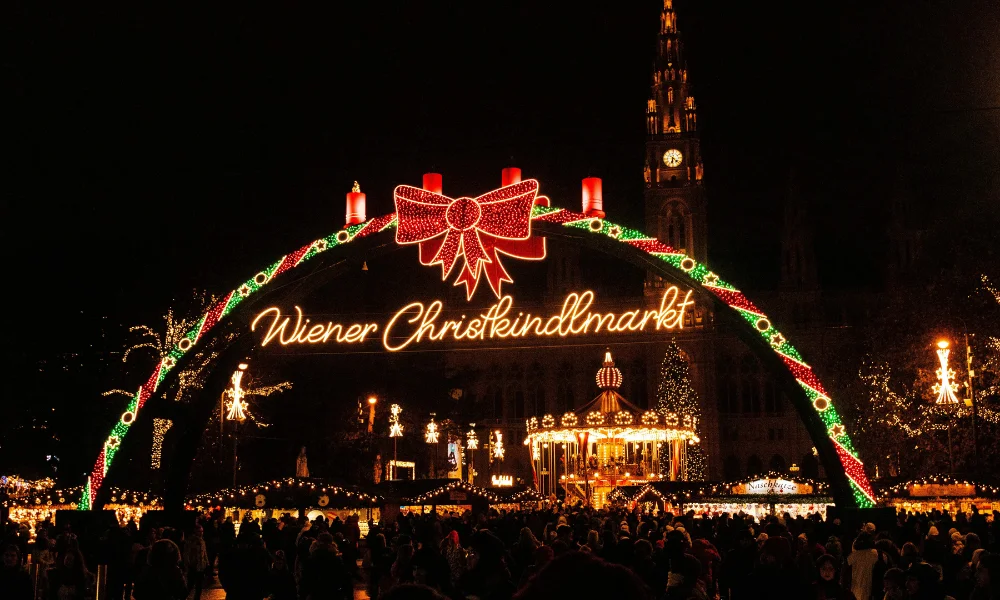 Vienna Austria Christmas market travel