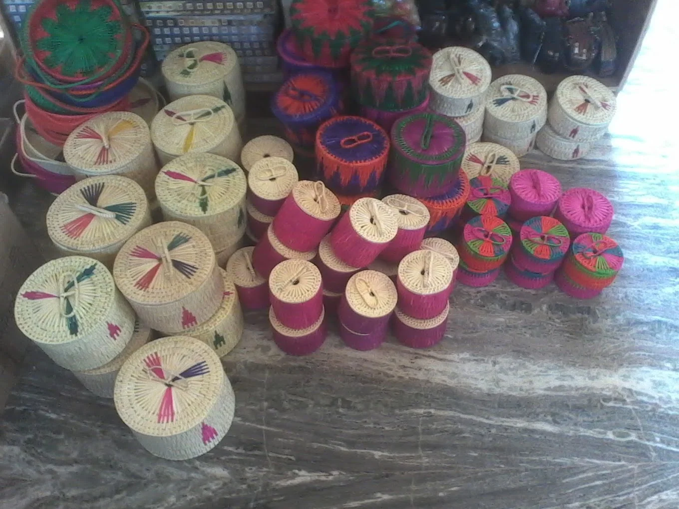 Image of: Handmade Palm Leaf Items in Kanniyakumari Traditional Crafts 5