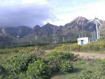 Image of: Windmill Tourist Place in Thovalai Tamil Nadu