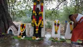 Image of: Sangili Buthathar Temple in Naranammalpuram Tamil Nadu