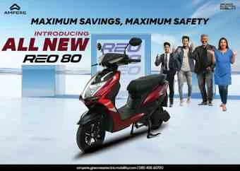 Image of: Ampere EV by Greaves Jeyas Electric Bikes in Valliyur Tirunelveli