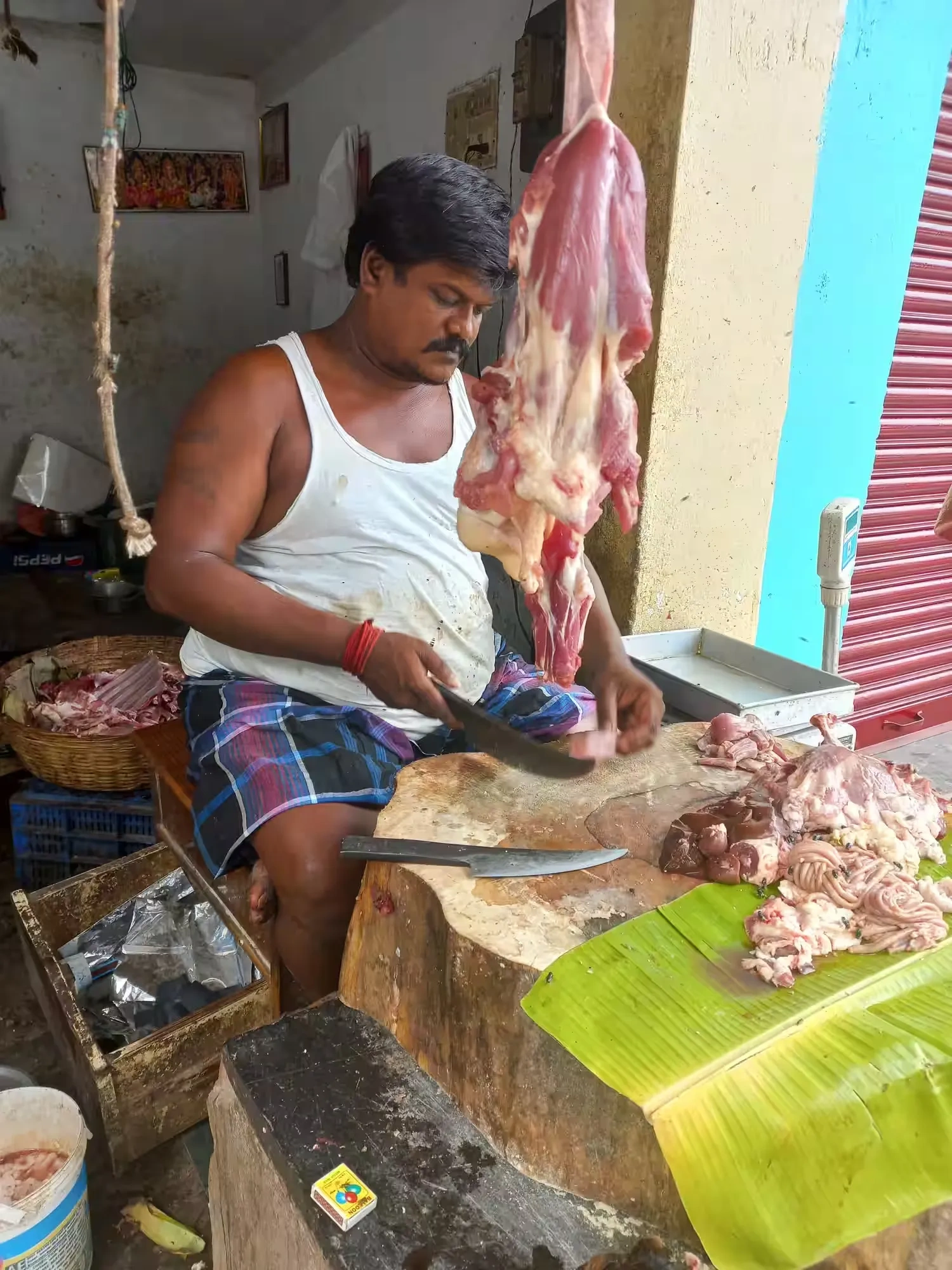 Image of: Ramesh Mutton Shop Sivanthipuram Tamil Nadu 4